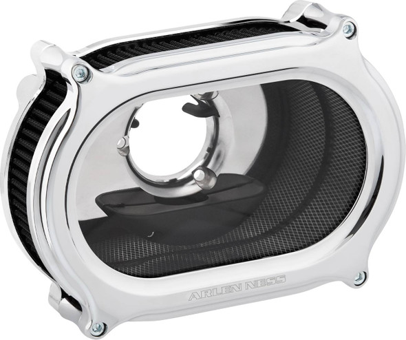 Arlen Ness - 600-257 - Stage 2 Method™ Air Cleaner Kit - Chrome