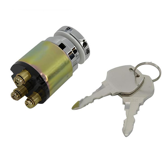 V-Twin Ignition Key Switch 3 Position Clean