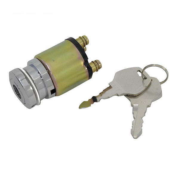 V-Twin Ignition Key Switch 3 Position Clean