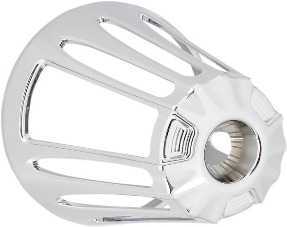 Arlen Ness - 81-103 - Monster Sucker Air Cleaner Cover - Deep-Cut - Chrome