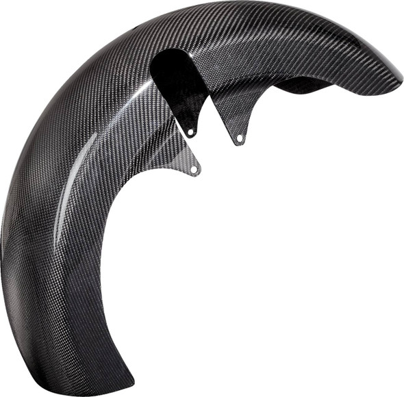 Arlen Ness - 21" Carbon Fiber Fat Wrapper Front Fender fits '23-'24 Touring Models