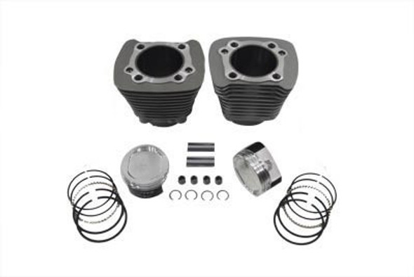 V-Twin - 883-1200cc Cylinder and Piston Conversion Kit fits '86-'03 XL - Silver