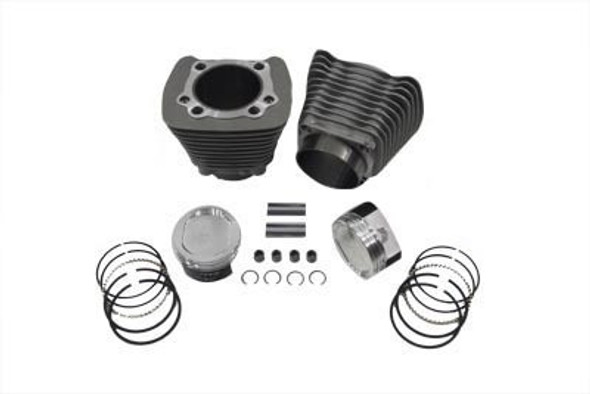 V-Twin - 883-1200cc Cylinder and Piston Conversion Kit fits '86-'03 XL - Silver