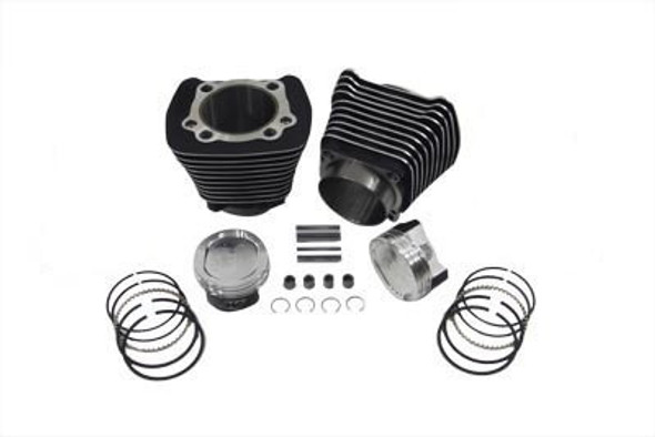 V-Twin - 883-1200cc Cylinder and Piston Conversion Kit fits '86-'03 XL - Black