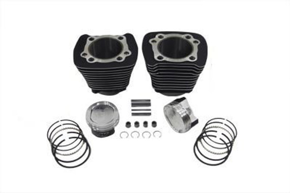 V-Twin - 883-1200cc Cylinder and Piston Conversion Kit fits '86-'03 XL - Black