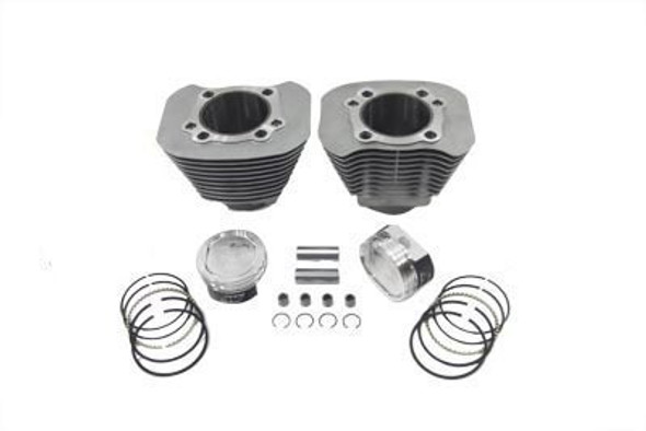 V-Twin - 1200cc Cylinder and Piston Conversion Kit fits '04-Up XL - Silver