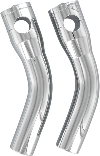 Accutronix - HRP1357-C - Elite Custom Billet Aluminum Risers - Pullback - 7" - Chrome