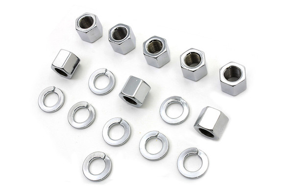 Colony - Stock Cylinder Base Nuts and Washers - '57-'85 XL