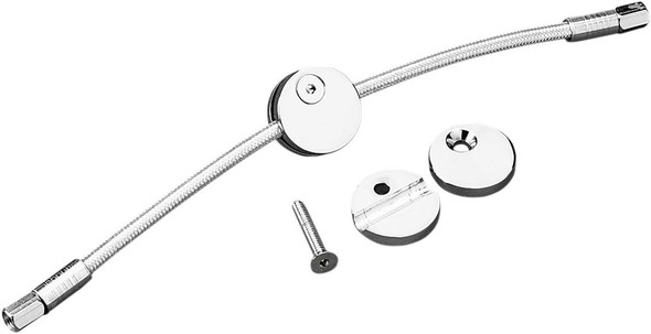 Accutronix - BLC001-C - Brake Line Sandwich - Chrome