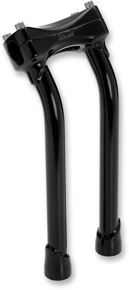 Biltwell - 6404-201-12 - Murdock Handlebar Risers - Pullback - 12" - Black