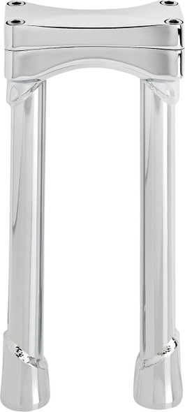 Biltwell - 6413-105-10 - Murdock O/S Risers - 10" - Chrome