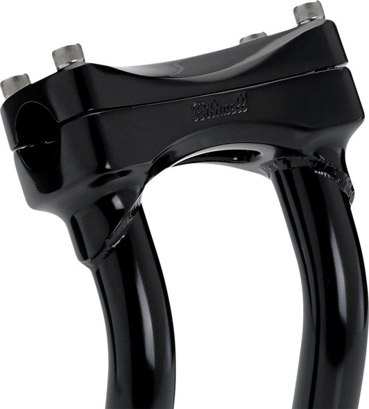 Biltwell - 6414-201-10 - Murdock O/S Risers - Pullback - 10" - Black