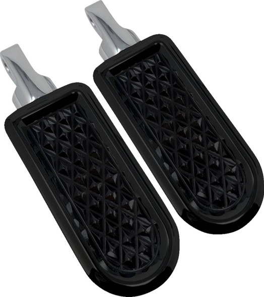 Covingtons - C3043-B - Footpegs - Diamondback - Black