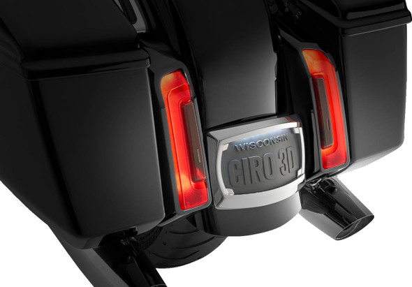 Ciro - 40500 - License Plate Frame - LED - Curved - Chrome