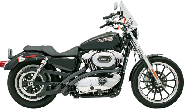 Bassani Exhaust - Radial Sweeper Exhausts fits '07-'13 Sportster Models