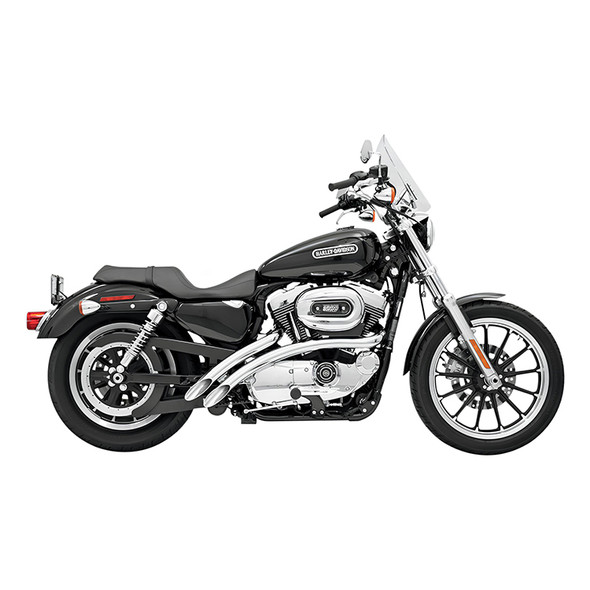Bassani Exhaust - Radial Sweeper Exhausts fits '86-'03 Sportster Models