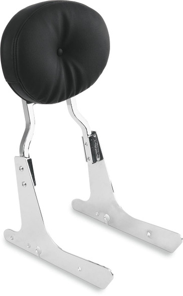 Drag Specialties Seats - Pillow Oval Sissy Bar Pad - Black