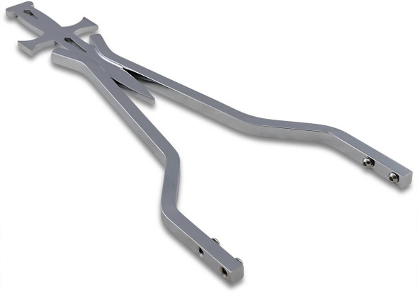 Cycle Visions - CV-8010 - Sissy Bar Stick - Chrome - 18" Daggertude - Wide