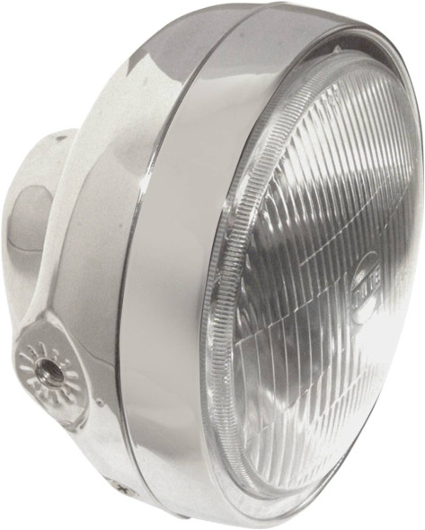 Emgo - 66-64312D - 6 1/4" Side Mount Headlight Assembly - Chrome