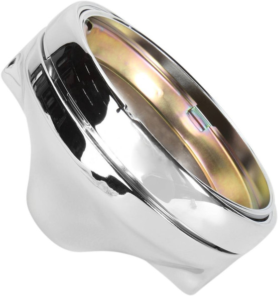 Emgo - 66-65040 - 7" Side Mount Headlamp Shell - Chrome