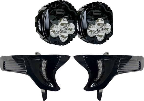 Custom Dynamics - SD2-23-RG-WW - Shark Demon® 2 Headlight Light - w/ Speed Plates