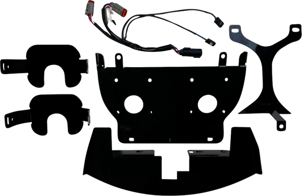 Custom Dynamics - SD2-23-RG-WW - Shark Demon® 2 Headlight Light - w/ Speed Plates - Fits 2024-2025 FLTRX/FLTRXSTSE, 2023-2025 FLTRXSE (2)