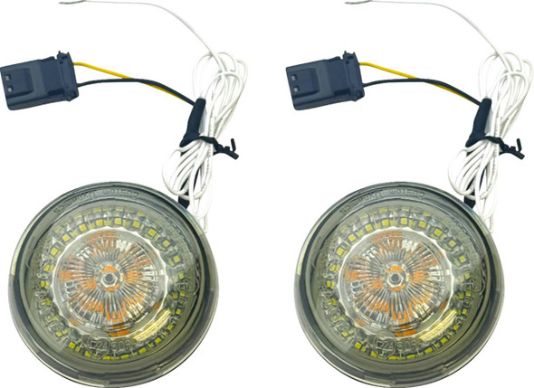 Custom Dynamics - PB-AW-ECE-JAE - ProBEAM® Dynamic Ringz™ Turn Signals - HDI JAE