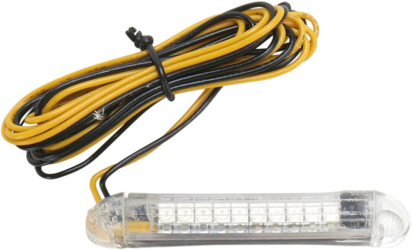 Custom Dynamics - TF10AC - TruFLEX® LED Strip - 2.2" - Amber/Clear