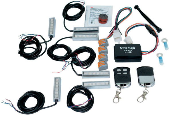 Custom Dynamics - TMWZ06 - Color-Changing LED Accent Lights - Standard Kit