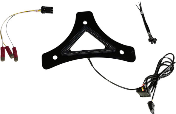 Custom Dynamics - CD-BR-UNV-B - LED Backrest Light - Run/Brake - Black