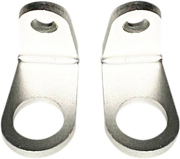 Custom Dynamics - CD-MICRO-L - Mount - Micro Turn Signal - L-Bracket - Silver