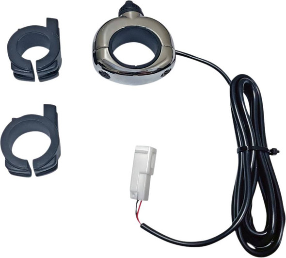 Custom Dynamics - CD-AUX-UNV-C - On/Off Switch - Universal - Chrome