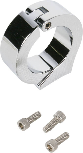 Dakota Digital - BKT-3350 - Clamp Mount - For 1.50" Handlebar - 3-3/8" Gauge Cups - Chrome