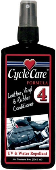 Cycle Care Formulas - 04008 - Formula 4 Leather Vinyl - 8 U.S. fl oz.