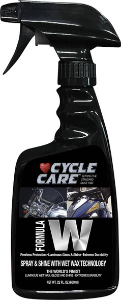 Cycle Care Formulas - 66022 - Formula W Wax Spray - 22 U.S. fl oz.