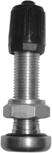 K&L Supply - 32-5413 - Valve Stem - Straight - Short - Silver