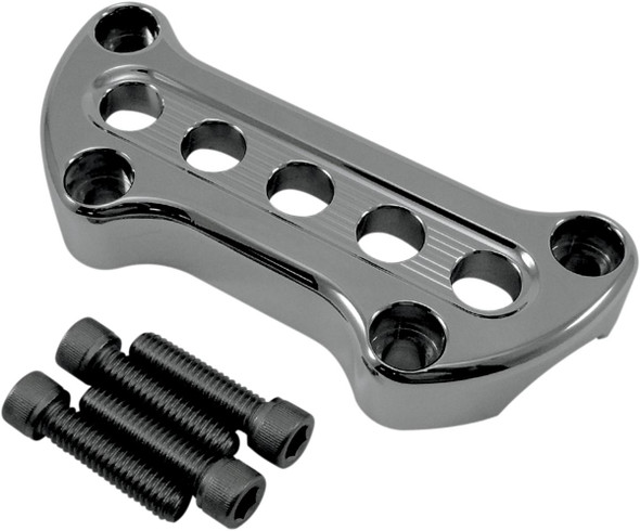 Joker Machine - 03-852C - Upper Handlebar Clamp - Chrome