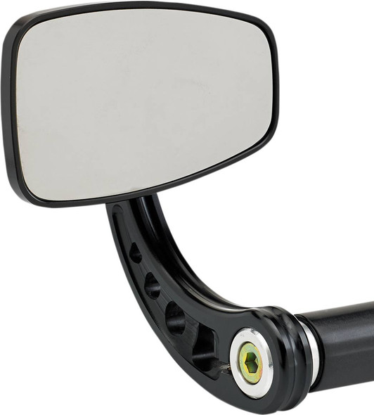 Joker Machine - 09-314-CB - Mirror - Cafe - Side View - Rectangle - Black - Curved