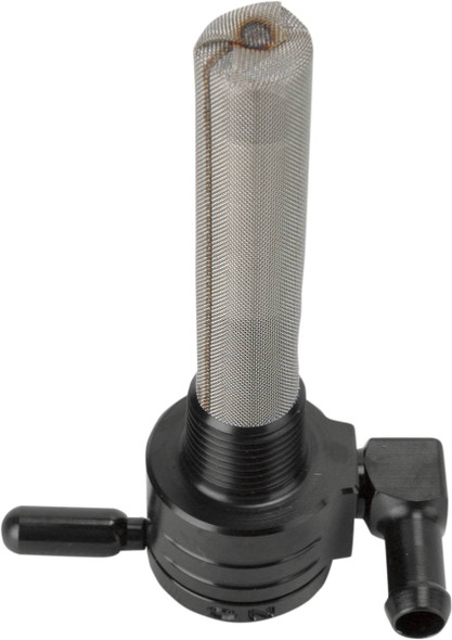 Golan Products - 75-516B-BLK - "Click-Slick" Fuel Petcock - Backward - Black - 3/8" NPT