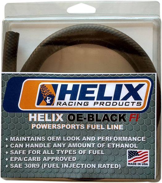 Helix - 380-9303 - Fuel Line - Black - EFI - 3/8" x 3'