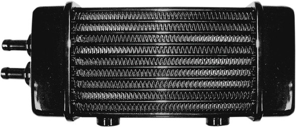 Jagg Oil Coolers - 3120 - Universal Oil Cooler - 10-Row - Gloss Black