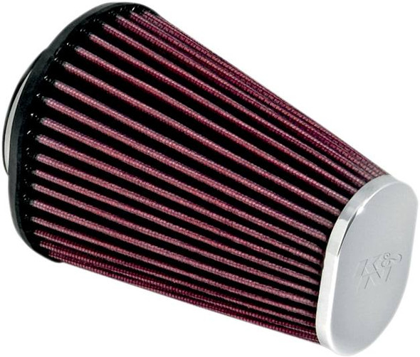 K & N - RC-3680 - Replacement Air Filter - Aircharger® Intake - Chrome