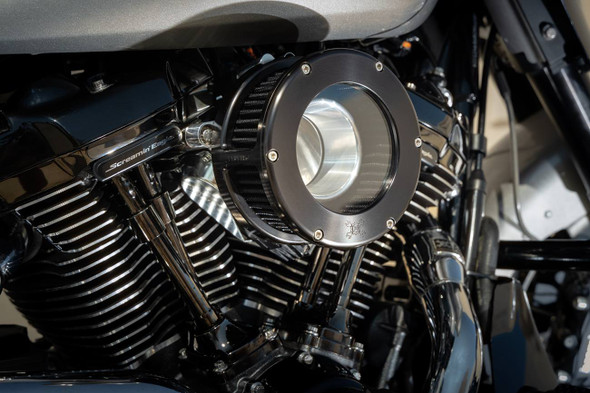 Feuling Parts - 5554 - BA Air Cleaner Kit - Black/Clear with Black Filter - '08-'16 Touring TBW