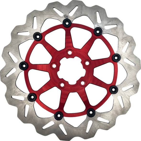 Gbrakes - DF680CWSS-R - Brake Rotor - Front - Red