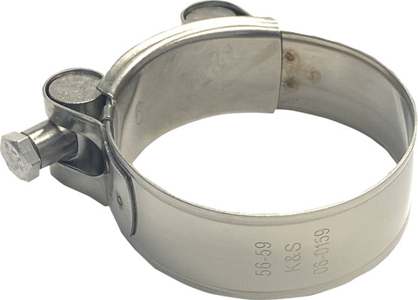 K&S Technologies - 06-159 - Exhaust Pipe Clamp - 2.20" - 2.32"