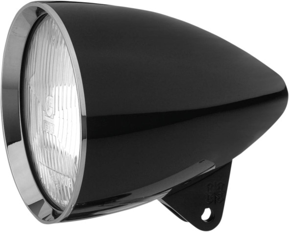 Headwinds - 1-5800ZCZA - 5 3/4" Headlight Housing - Black - Concours Rocket Smooth