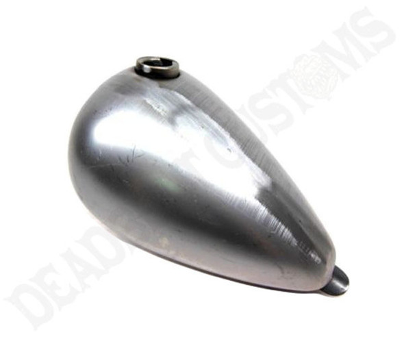 V-Twin Axed Gas Tank 3.3 Gallon - Screw in Style Bung