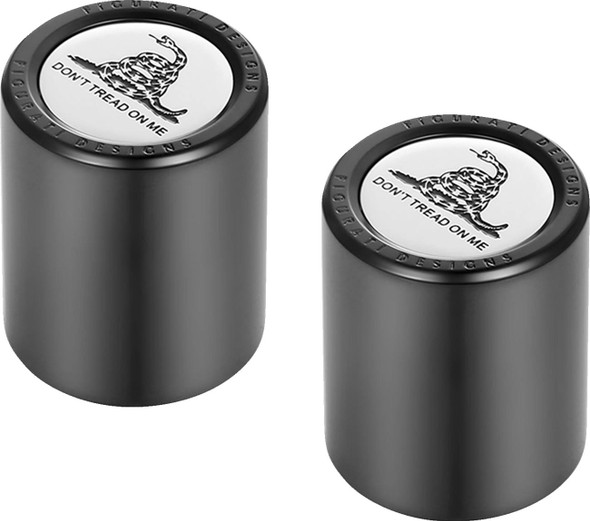 Figurati Designs - FD40-DC-2730-BK - Docking Covers - Don't Tread On Me - Black