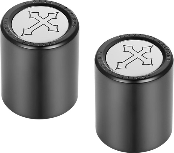 Figurati Designs - FD41-DC-2730-BK - Docking Hardware Covers - Cross Black