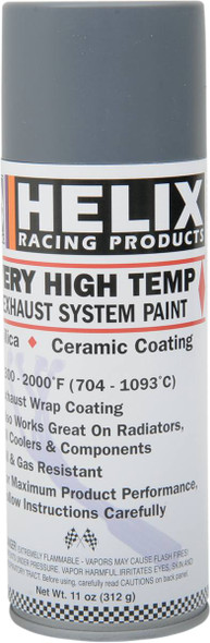 Helix - 165-1000 - High-Temperature Paint - Gray - 11 oz. net wt. - Aerosol